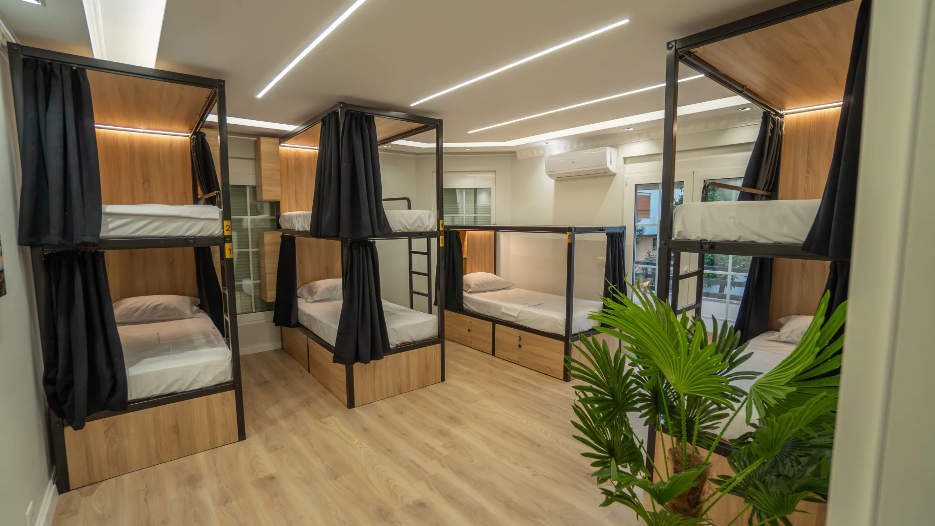 The rooms